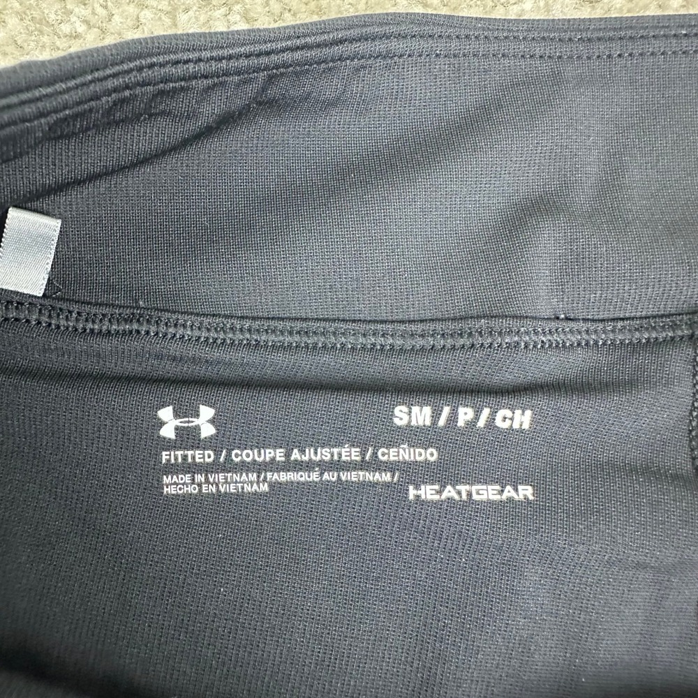 Under Armour Black HeatGear Pleated Mesh Trim Tennis Skort Athletic Skirt Small - Picture 3 of 5